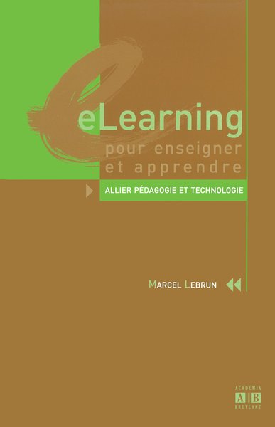 ELearning pour enseigner et apprendre (9782872097890-front-cover)