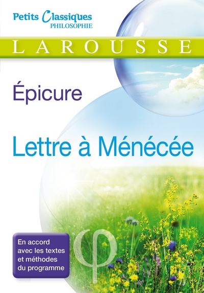 Lettre à Ménécée (9782035893062-front-cover)