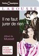 Il ne faut jurer de rien (9782035839237-front-cover)