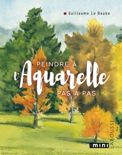 Peindre à l'Aquarelle - pas à pas (9782035899545-front-cover)