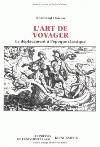 L' Art de voyager, Le déplacement à l'époque classique (9782252029633-front-cover)