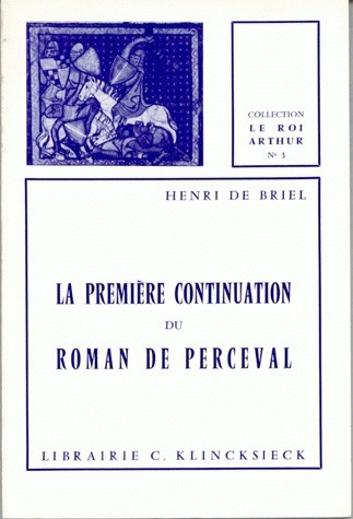La Première continuation du Roman de Perceval (9782252011515-front-cover)