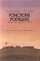 Fonctions poétiques, Analyse des poèmes de Mallarmé (9782252019320-front-cover)