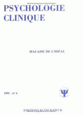 Malaise de l'ideal / PC (9782252028155-front-cover)