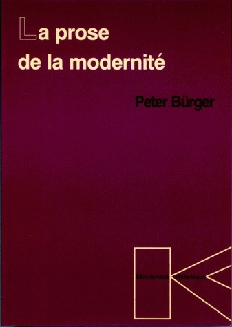 Prose de la modernité (9782252029572-front-cover)