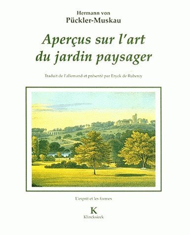 Aperçus sur l'art du jardin paysager (9782252031681-front-cover)
