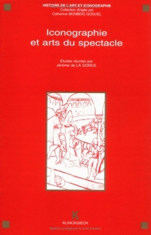 Iconographie et arts du spectacle (9782252030233-front-cover)
