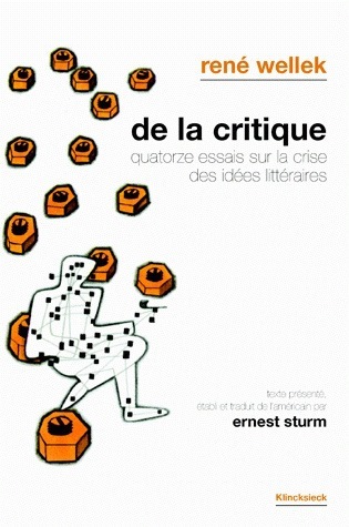 De la Critique, Quatorze essais sur la crise des idées littéraires (9782252036020-front-cover)