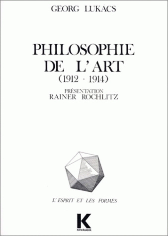 Philosophie de l'art (1912-1914), Premiers écrits sur l'esthétique (9782252023259-front-cover)