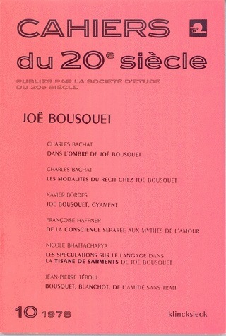 Joë Bousquet (9782252021156-front-cover)