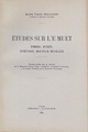 Études sur l'e muet, Timbre, durée, intensité, hauteur musicale (9782252007518-front-cover)