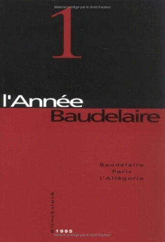 Baudelaire, Paris, l'Allégorie (9782252029961-front-cover)