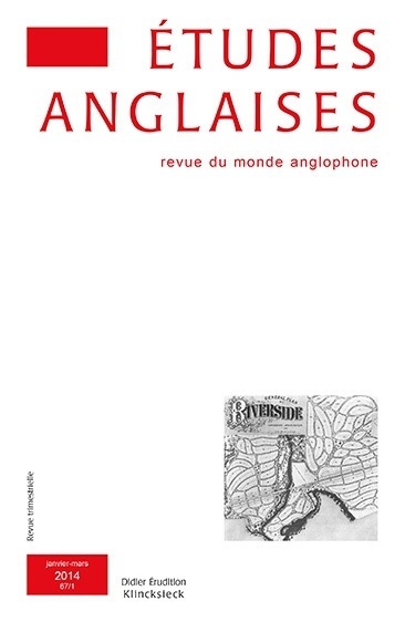Études anglaises - N°1/2014 (9782252039267-front-cover)