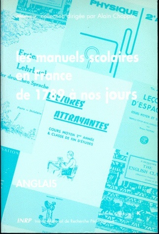 Les Manuels scolaires en France de 1789 à nos jours, 8. Les manuels d'anglais (9782252033036-front-cover)