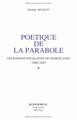Poétique de la Parabole, Les romans socialistes de George Sand 1800-1845 (9782252028599-front-cover)