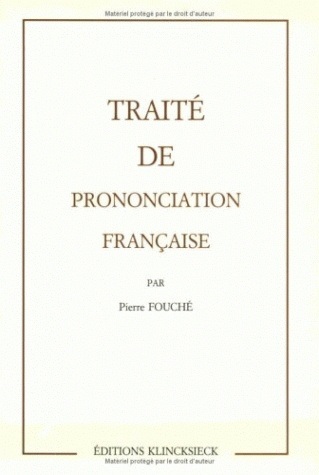 Traité de prononciation française (9782252026106-front-cover)