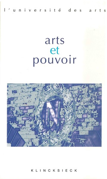 Arts et pouvoir (9782252036426-front-cover)
