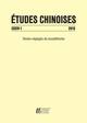 Études chinoises XXXIV-1 (2015), Textes négligés du bouddhisme (9782252039922-front-cover)