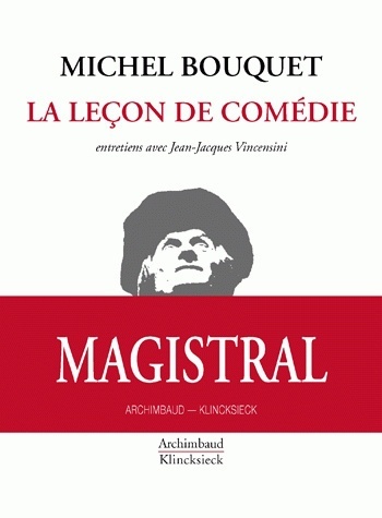 La Leçon de comédie, Entretiens avec Jean-Jacques Vincensini (9782252037881-front-cover)