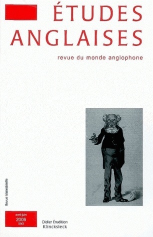 Études anglaises -  N°2/2006 (9782252035436-front-cover)
