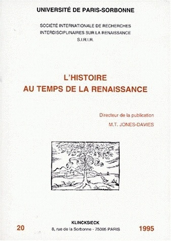 L' Histoire au temps de la Renaissance (9782252030721-front-cover)