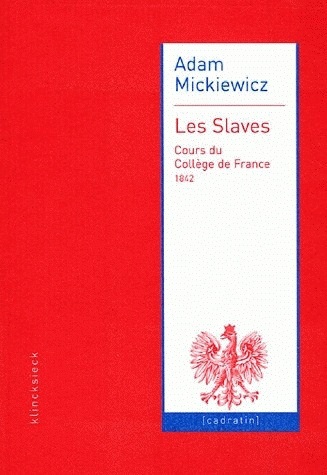 Les Slaves, Cours du Collège de France 1842 (9782252035160-front-cover)