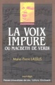 La Voix impure ou Macbeth de Verdi (9782252028087-front-cover)