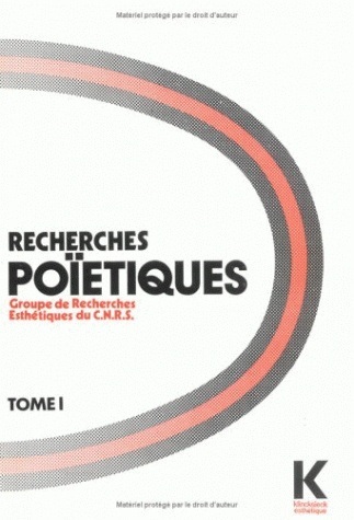 Recherches poïétiques. Tome 1, 12 études originales (9782252017227-front-cover)