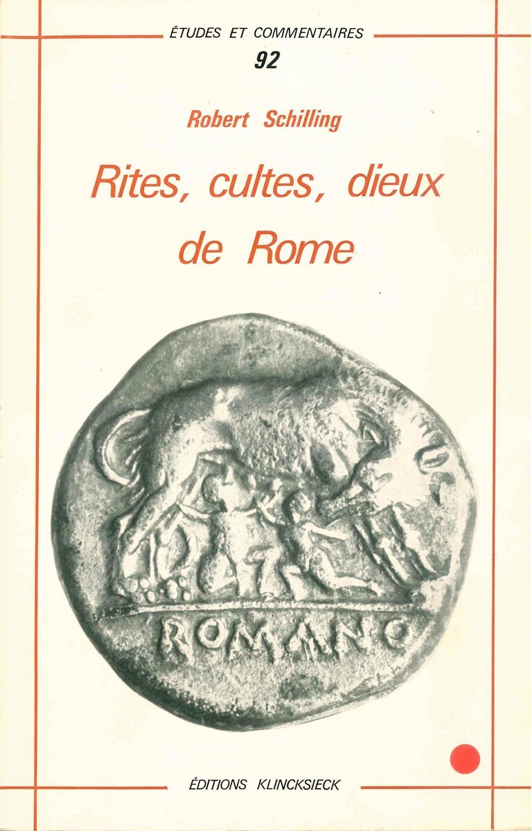Rites, cultes, dieux de Rome (9782252019764-front-cover)