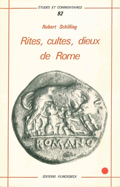 Rites, cultes, dieux de Rome (9782252019764-front-cover)