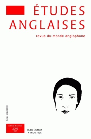 Études anglaises - N°4/2009, Numéro spécial Capes-Agrégation Anglais (9782252036969-front-cover)