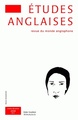 Études anglaises - N°4/2009, Numéro spécial Capes-Agrégation Anglais (9782252036969-front-cover)