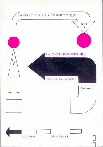 La Psycholinguistique (9782252011553-front-cover)