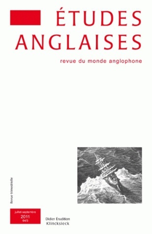 Études anglaises - N°3/2011 (9782252038031-front-cover)