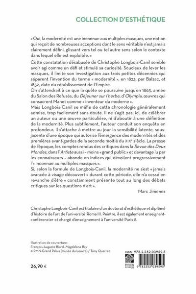 De Moderne à modernité, Les généalogies d'un concept (9782252039595-back-cover)