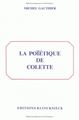 La Poïétique de Colette (9782252026526-front-cover)