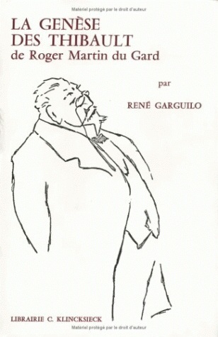 La Genèse des Thibault de Roger Martin du Gard, Le problème de la rupture de construction entre " La Mort du Père " et " L'Été 1 (9782252016909-front-cover)