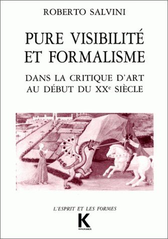 Pure visibilité et formalisme, Dans la critique d'art au début du XXe siècle (9782252026144-front-cover)