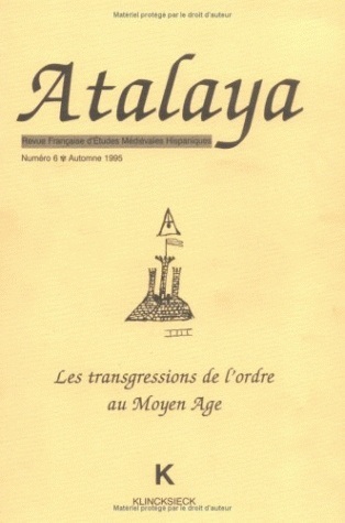 Les Transgressions de l'ordre au Moyen-Âge (9782252030776-front-cover)