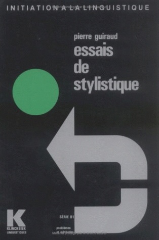 Essais de stylistique (9782252025123-front-cover)