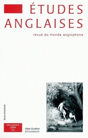 Études anglaises -  N°3/2004 (9782252034569-front-cover)