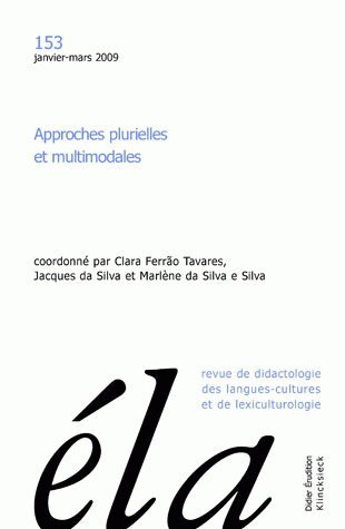 Études de linguistique appliquée - N°1/2009, Approches plurielles et multimodales (9782252036976-front-cover)