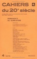 Permanence du Surréalisme (9782252018194-front-cover)