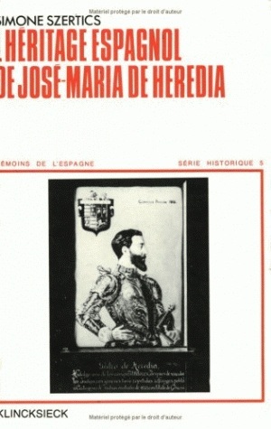 L' Héritage espagnol de José-Maria de Heredia (9782252017579-front-cover)