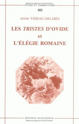 Les Tristes d'Ovide et l'Élégie romaine (9782252027608-front-cover)