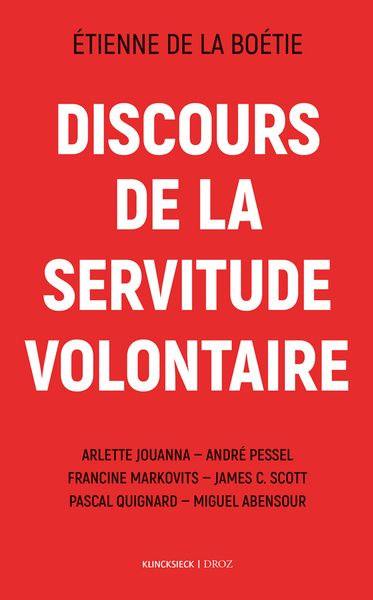Discours de la servitude volontaire (9782252046531-front-cover)