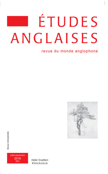 Études anglaises - N°3/2016 (9782252040058-front-cover)