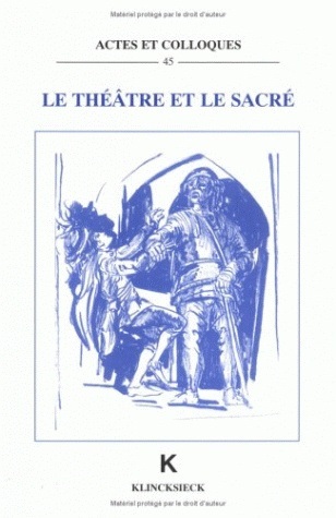 Le Théâtre et le Sacré (9782252030752-front-cover)
