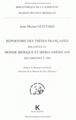 Répertoire des thèses françaises relatives au monde ibérique et ibéro-américain des origines à 1980 (9782252028643-front-cover)