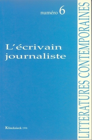 L' Écrivain journaliste (9782252032558-front-cover)